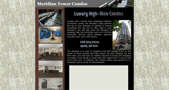 Desktop Screenshot of meridiantowercondos.com
